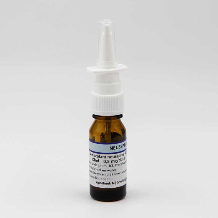 MIDAZOLAM NEUSSPRAY 0,5MGDO FLACON 20 DOSES NSZ