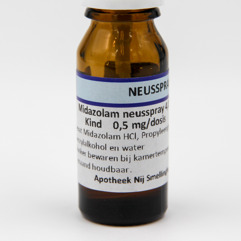 MIDAZOLAM NEUSSPRAY 0,5MGDO FLACON 20 DOSES NSZ | CvSF