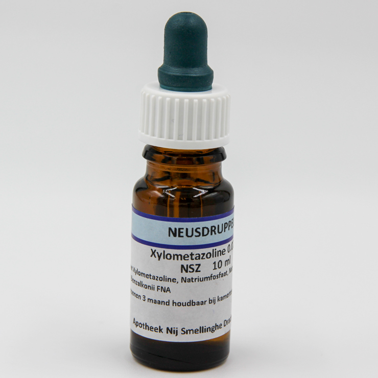 XYLOMETAZOLINE HCL NEUSDRUPPELS 0,025% NSZ